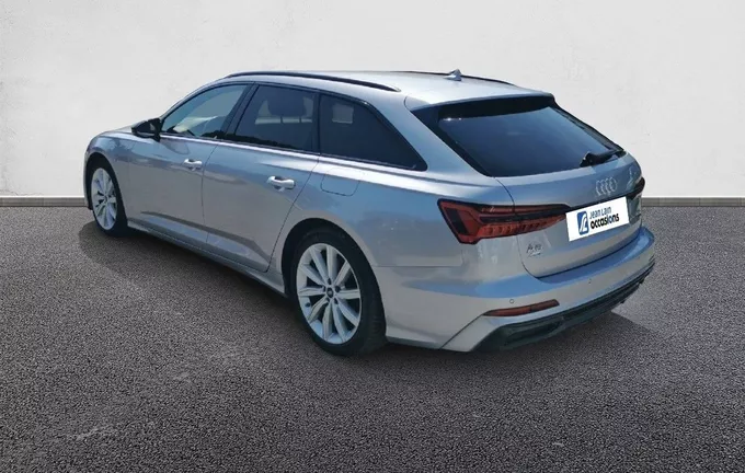 AUDI A6 Avant 55 TFSIe 367 ch S tronic 7 Quattro Competition extérieur trois quart arrière gauche 460614