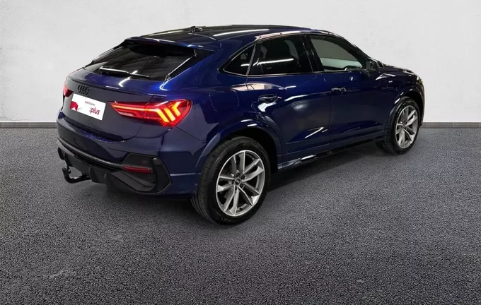 AUDI Q3 Sportback 45 TFSIe 245 ch S tronic 6 S line extérieur trois quart arrière droit 2125957