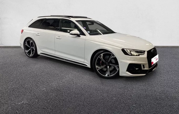 AUDI RS4 Avant V6 2.9 TFSI 450 ch Tiptronic 8 extérieur trois quart avant droit 2116280