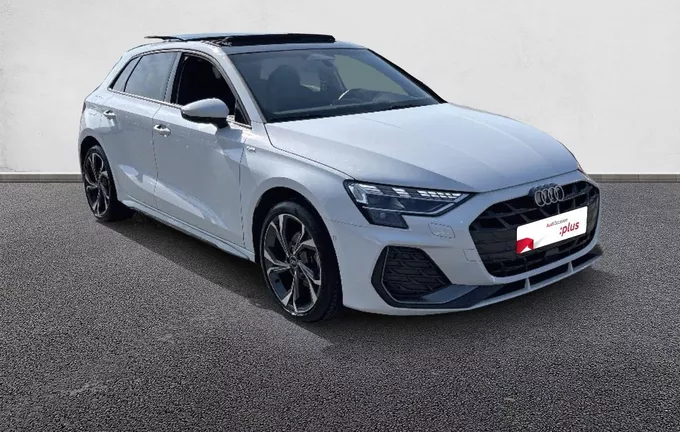 AUDI A3 Sportback TDI 150 S tronic 7 S line extérieur trois quart avant droit 2126468