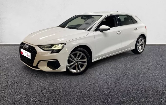 AUDI A3 Sportback 35 TFSI Mild Hybrid 150 S tronic 7 Design extérieur trois quart avant gauche 2129076