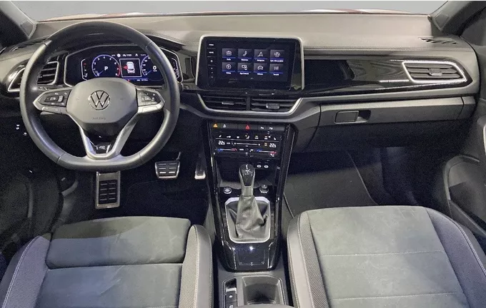 VOLKSWAGEN T-ROC 1.5 TSI EVO2 150 Start/Stop DSG7 R-Line extérieur trois quart avant droit 2128026