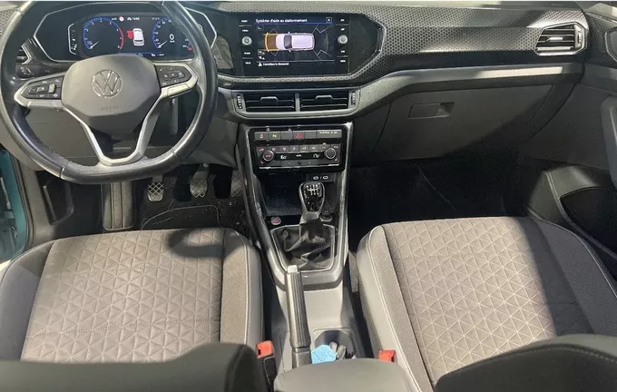 VOLKSWAGEN T-CROSS 1.0 TSI 110 Start/Stop BVM6 Carat extérieur trois quart avant droit 2130931