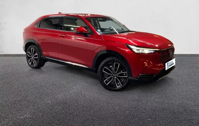 HONDA HR-V e:HEV 1.5 i-MMD Advance extérieur trois quart avant droit 13686