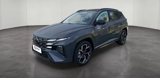 HYUNDAI TUCSON 1.6 T-GDI 239 Hybrid BVA6 N Line Executive extérieur trois quart avant gauche 6142665