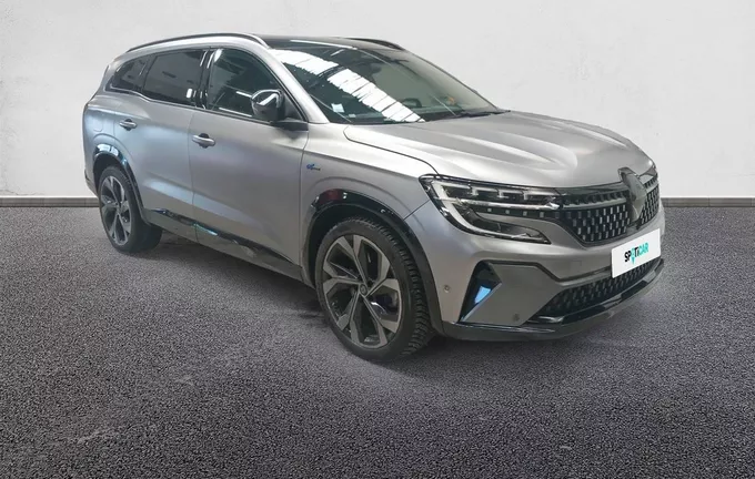 RENAULT ESPACE VI Espace E-Tech hybrid 200 esprit Alpine extérieur trois quart avant droit 945416