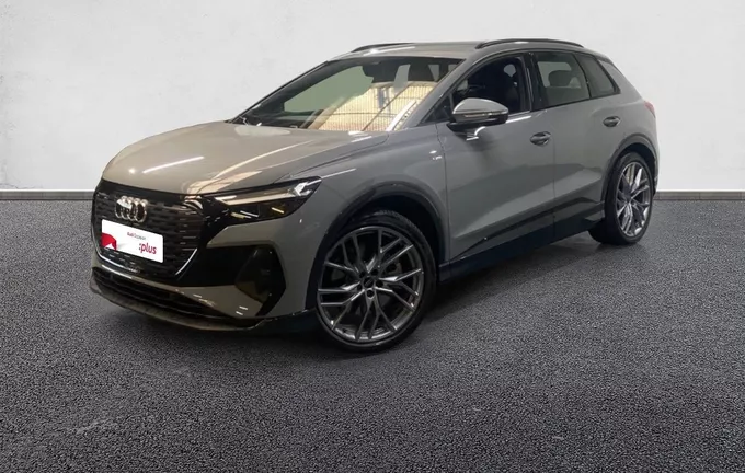AUDI Q4 E-TRON 45 285 ch 82 kWh extérieur trois quart avant gauche 2129793