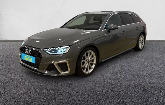 AUDI A4 Avant 40 TDI 204 S tronic 7 S line extérieur trois quart avant gauche 212647