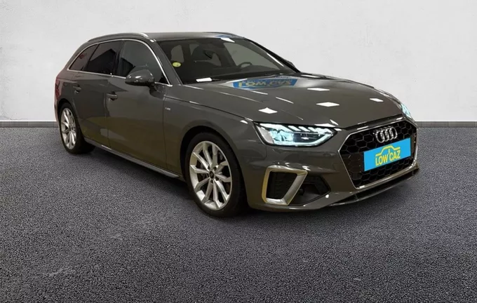 AUDI A4 Avant 40 TDI 204 S tronic 7 S line extérieur trois quart avant droit 212647