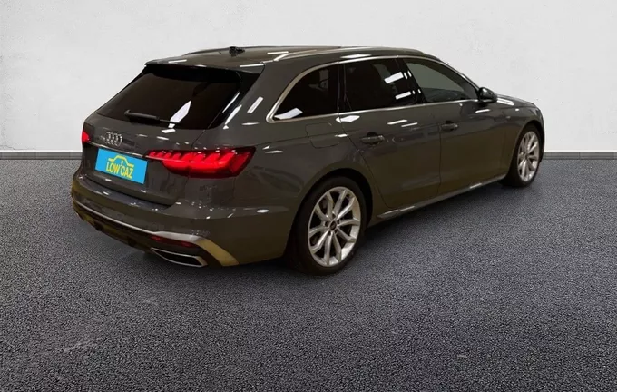 AUDI A4 Avant 40 TDI 204 S tronic 7 S line extérieur trois quart arrière droit 212647
