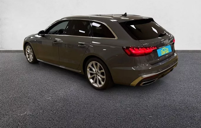 AUDI A4 Avant 40 TDI 204 S tronic 7 S line extérieur trois quart arrière gauche 212647