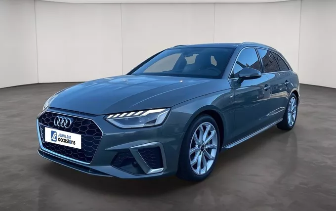 AUDI A4 Avant 40 TDI 204 S tronic 7 S line extérieur trois quart avant gauche 212647