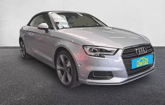 AUDI A3 Cabriolet 1.5 TFSI CoD 150 S tronic 7 Design Luxe extérieur trois quart avant droit 213546