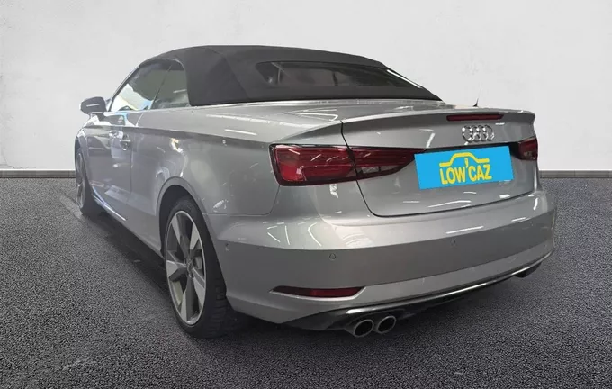 AUDI A3 Cabriolet 1.5 TFSI CoD 150 S tronic 7 Design Luxe extérieur trois quart arrière gauche 213546