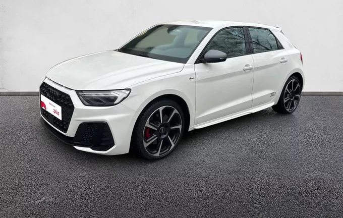 AUDI A1 Sportback 40 TFSI 207 ch S tronic 7 S Line extérieur trois quart avant gauche 550723