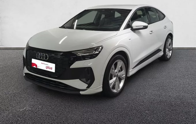 AUDI Q4 E-TRON Sportback 40 204 ch 82 kWh S line extérieur trois quart avant gauche 2120108