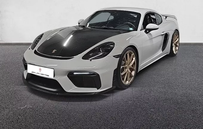 PORSCHE CAYMAN 718 Cayman 4.0i GT4 420 ch PDK extérieur trois quart avant gauche 2128797