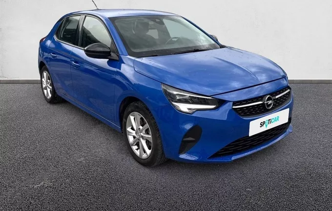 OPEL CORSA 1.2 Turbo 100 ch BVM6 Elegance Business extérieur trois quart avant droit 3012669