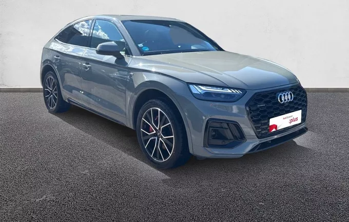 AUDI Q5 Sportback 55 TFSIe 367 S tronic 7 Quattro S line extérieur trois quart avant droit 2129715