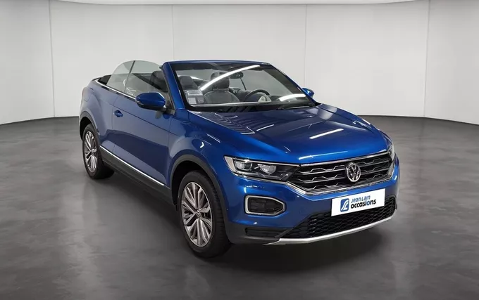 VOLKSWAGEN T-ROC Cabriolet 1.5 TSI EVO 150 Start/Stop DSG7 Style extérieur trois quart avant droit 2131565