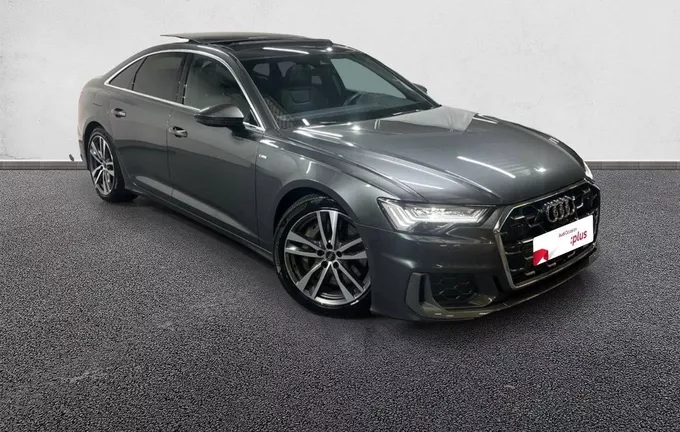 AUDI A6 50 TFSIe 299 ch S tronic 7 Quattro S line extérieur trois quart avant droit 2128690