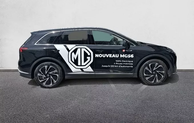 MG MGS6 EV 4WD Luxury Dual Motor extérieur côté droit 7844