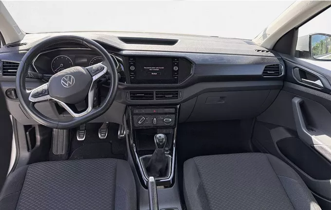 VOLKSWAGEN T-CROSS 1.0 TSI 95 Start/Stop BVM5 United extérieur trois quart avant droit 2128304
