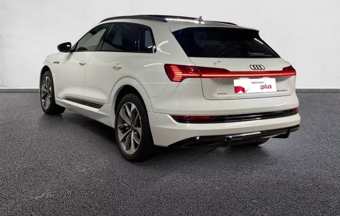 AUDI E-TRON 55 quattro 408 ch S line extérieur trois quart arrière gauche 2128022
