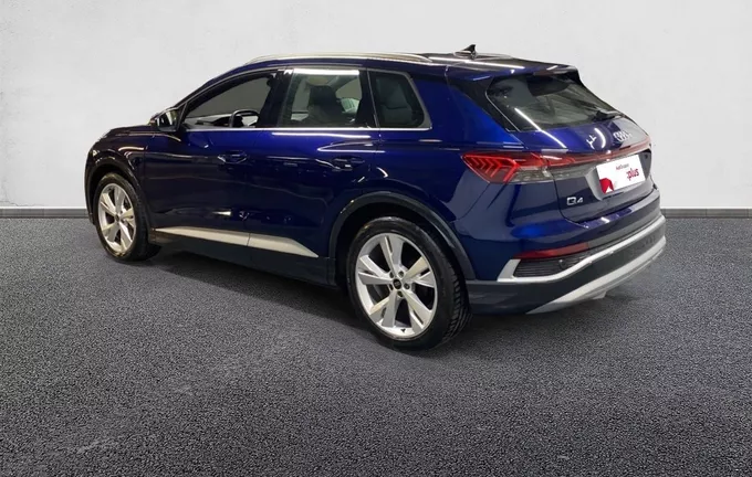 AUDI Q4 E-TRON 45 285 ch 82 kWh S line extérieur trois quart arrière gauche 2127824