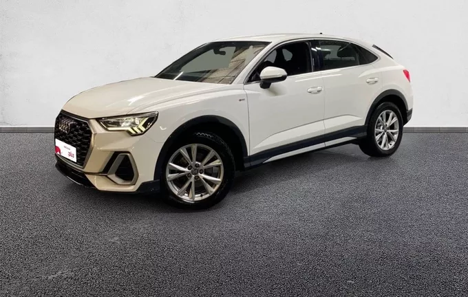 AUDI Q3 Sportback 35 TFSI 150 ch S line extérieur trois quart avant gauche 2127466