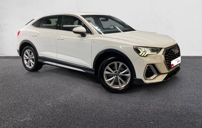 AUDI Q3 Sportback 35 TFSI 150 ch S line extérieur trois quart avant droit 2127466