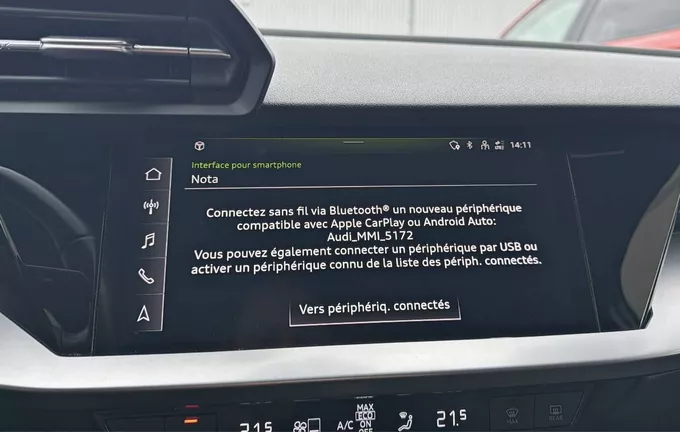 AUDI A3 Sportback 40 TFSIe 204 S tronic 6 Design photo 13 212962