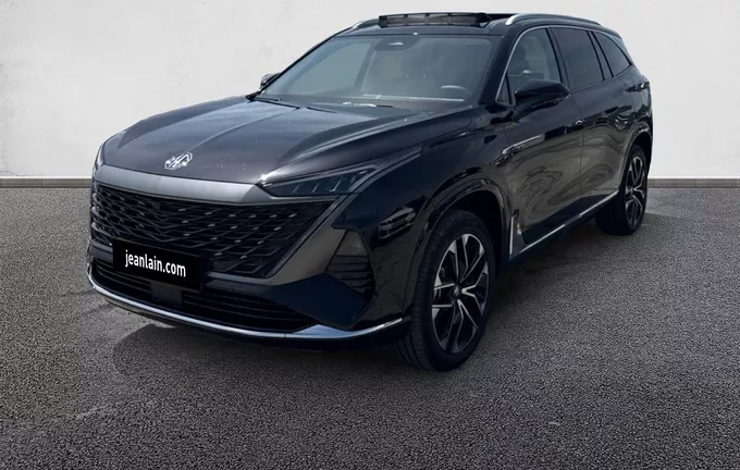 MG MGS9 PHEV 299 ch Premium extérieur trois quart avant gauche 8188
