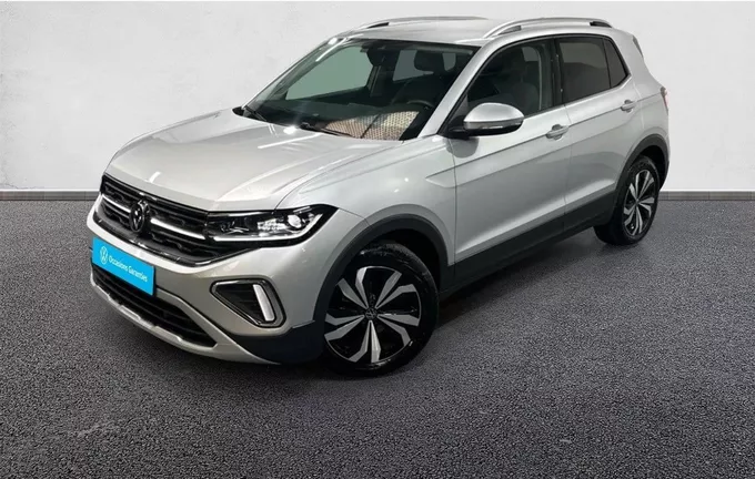 VOLKSWAGEN T-CROSS 1.5 TSI 150 Start/Stop DSG7 Style extérieur trois quart avant gauche 2124353