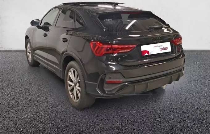 AUDI Q3 Sportback 35 TDI 150 ch S tronic 7 S line plus extérieur trois quart arrière gauche 2131083