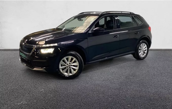 SKODA KAMIQ 1.0 TSI Evo 110 ch DSG7 Ambition extérieur trois quart avant gauche 2129024