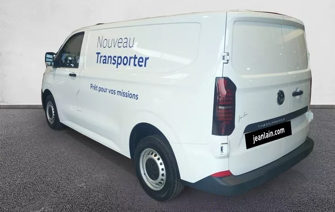 VOLKSWAGEN UTILITAIRES TRANSPORTER VAN L1H1 2.0 TDI 150 BVA8 BUSINESS extérieur trois quart arrière gauche 6619