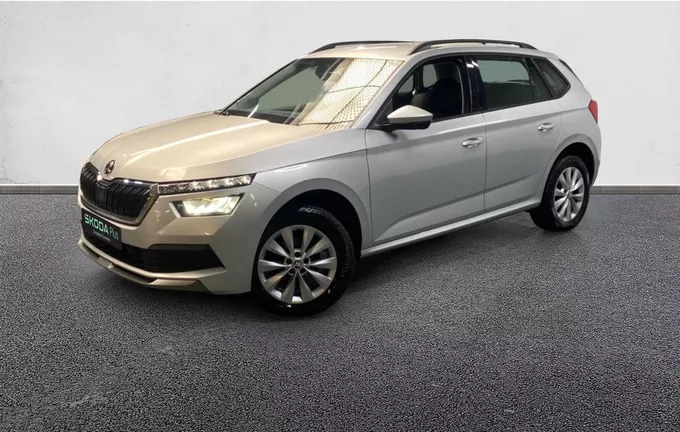 SKODA KAMIQ 1.0 TSI Evo 110 ch DSG7 Ambition extérieur trois quart avant gauche 2129027
