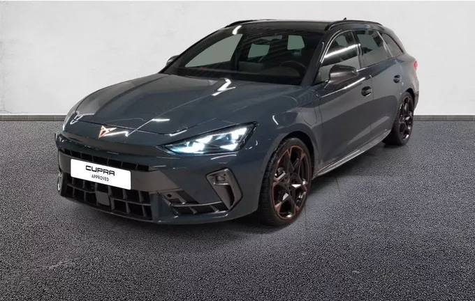 CUPRA LEON Sportstourer eHybrid 272 ch DSG6 VZ extérieur trois quart avant gauche 2131493
