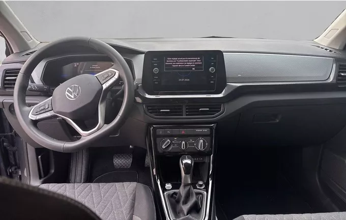 VOLKSWAGEN T-CROSS 1.0 TSI 116 Start/Stop DSG7 VW Edition extérieur trois quart avant droit 2130459