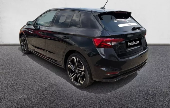 SKODA FABIA 1.0 TSI 116 ch EVO 2 DSG7 Monte-Carlo extérieur trois quart arrière gauche 1219