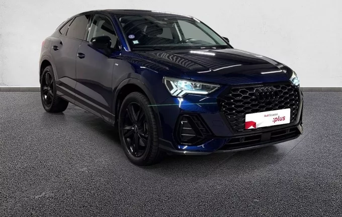 AUDI Q3 Sportback 45 TFSIe 245 ch S tronic 6 extérieur trois quart avant droit 2129069