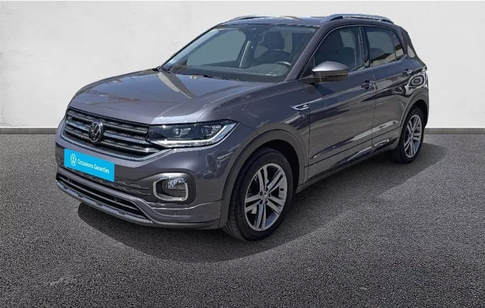 VOLKSWAGEN T-CROSS 1.0 TSI 110 Start/Stop DSG7 R-Line Tech extérieur trois quart avant gauche 2129285