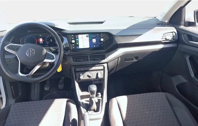 VOLKSWAGEN T-CROSS 1.0 TSI 95 Start/Stop BVM5 Life Tech extérieur trois quart avant droit 2128528