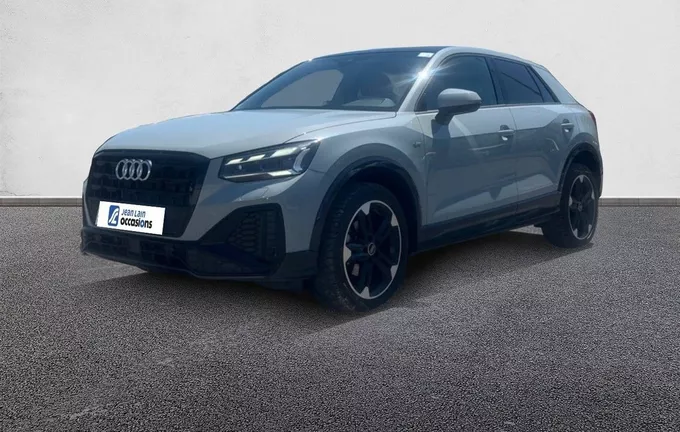 AUDI Q2 35 TFSI 150 S tronic 7 S line Plus extérieur trois quart avant gauche 560611