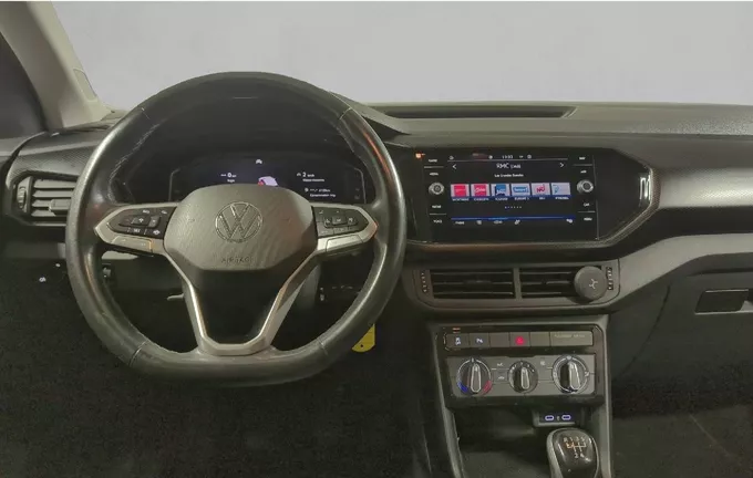 VOLKSWAGEN T-CROSS 1.0 TSI 95 Start/Stop BVM5 Life Tech extérieur trois quart avant droit 2123154