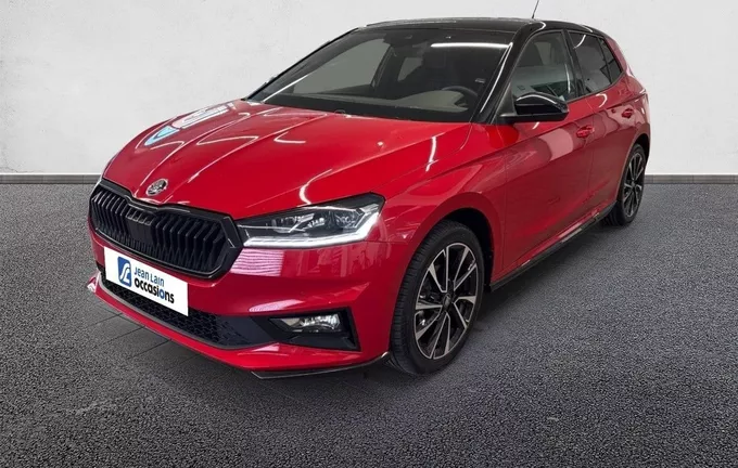SKODA FABIA 1.0 TSI 95 ch EVO 2 BVM5 Monte-Carlo extérieur trois quart avant gauche 2126718