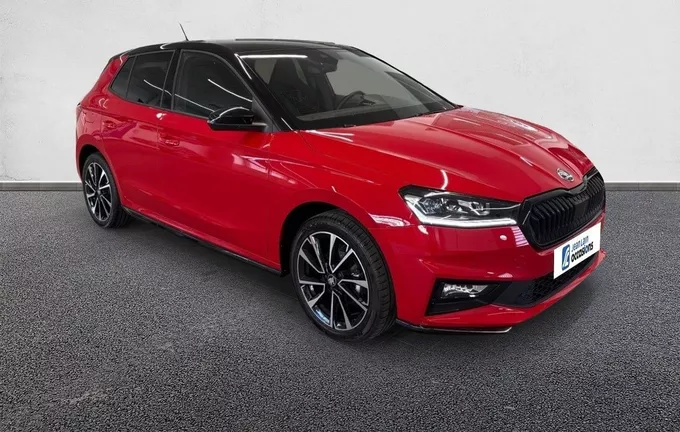 SKODA FABIA 1.0 TSI 95 ch EVO 2 BVM5 Monte-Carlo extérieur trois quart avant droit 2126718