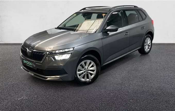 SKODA KAMIQ 1.0 TSI Evo 110 ch DSG7 Ambition extérieur trois quart avant gauche 2132116