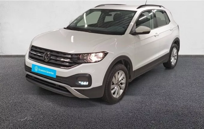 VOLKSWAGEN T-CROSS 1.0 TSI 95 Start/Stop BVM5 Life Tech extérieur trois quart avant gauche 2130121